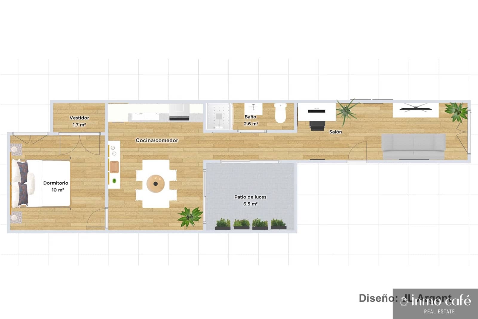1 soveværelse Lejlighed til salg i Canals - € 32.500 (Ref: 8803930)