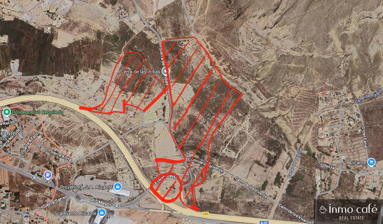 Grunde uden byggetilladelser til salg i Alicante by - € 979.000 (Ref: 8835310)