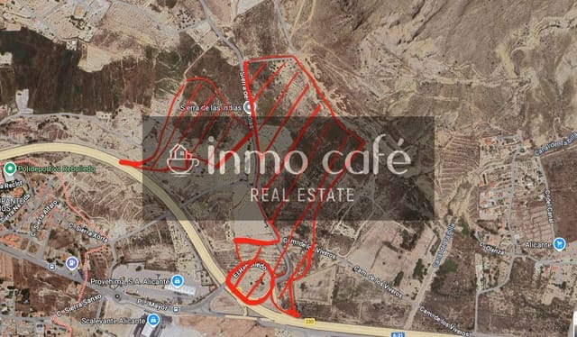 Ubebygd land til salgs i Alicante by - € 979 000 (Ref: 8835310)