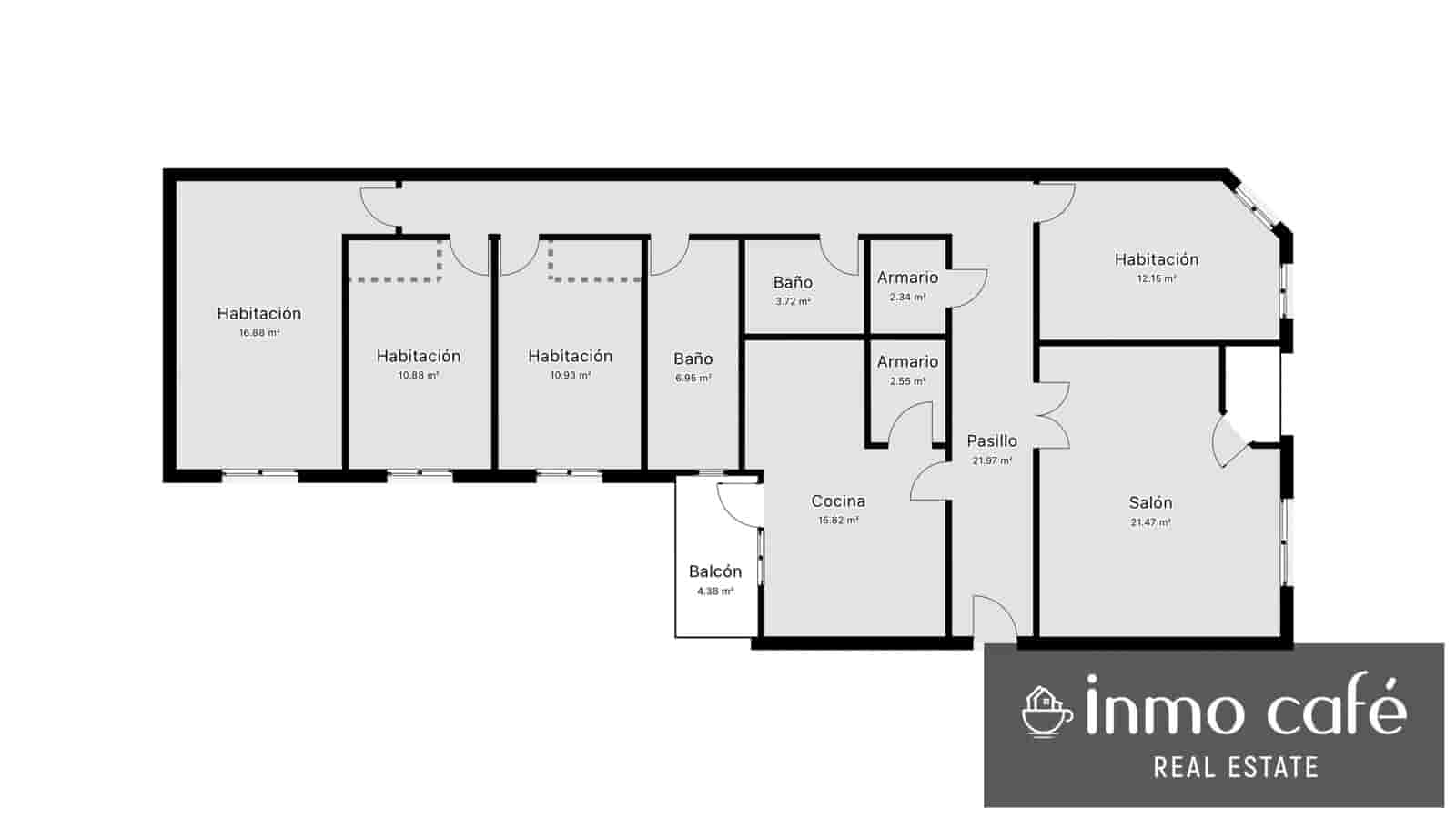 4 soveværelse Lejlighed til salg i Canals - € 94.700 (Ref: 9163242)