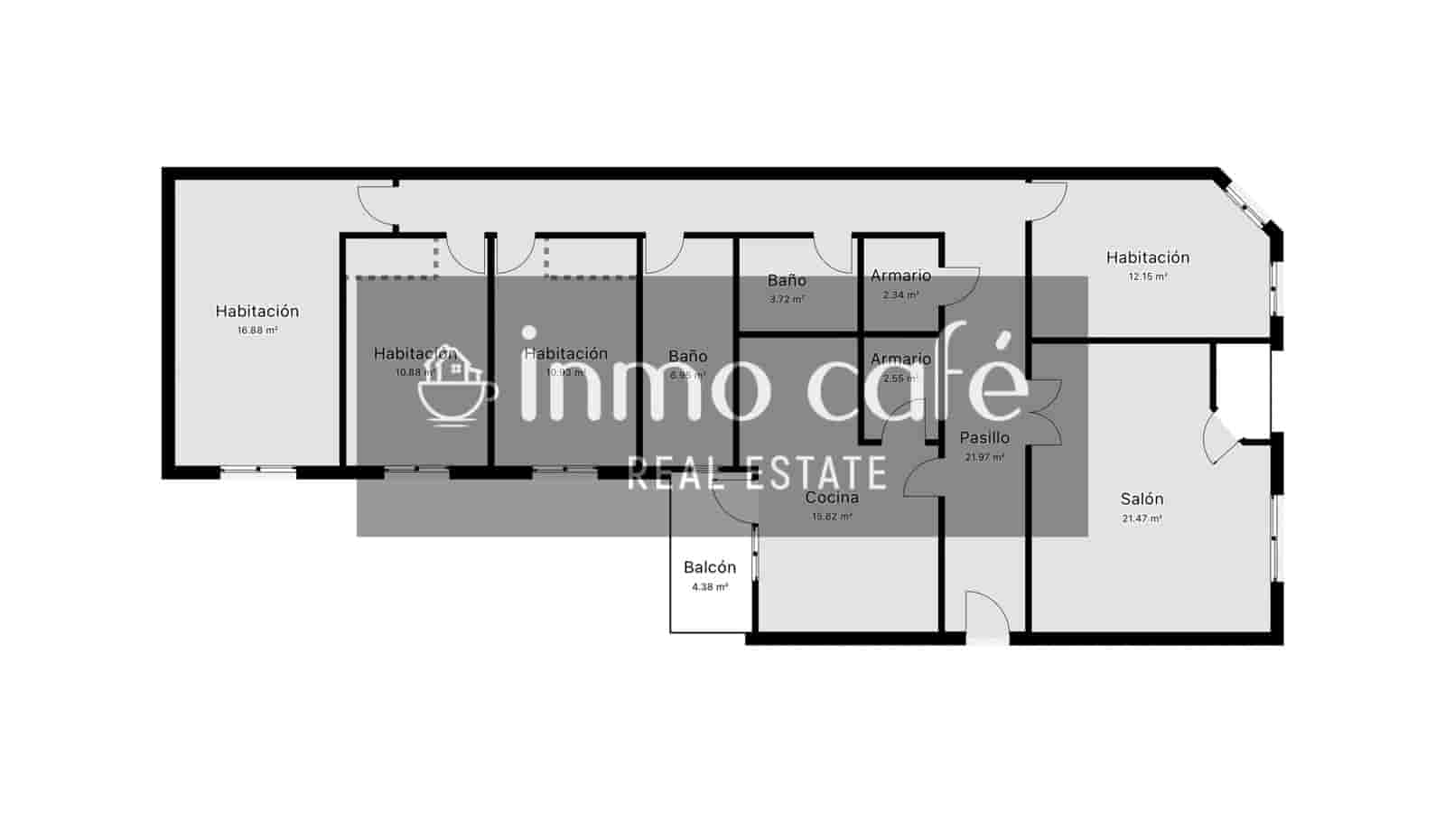 4 makuuhuone Huoneisto myytävänä paikassa Canals - 94 700 € (Ref: 9163242)