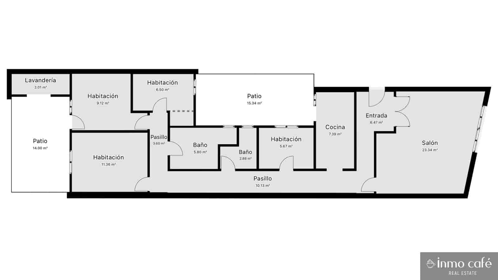 4 soveværelse Lejlighed til salg i Canals - € 130.000 (Ref: 9229067)