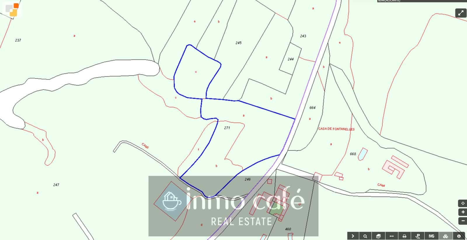 Undeveloped Land for sale in Biar - € 31,500 (Ref: 9958950)