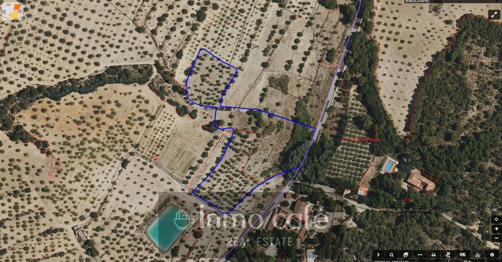 Undeveloped Land for sale in Biar - € 31,500 (Ref: 9958950)