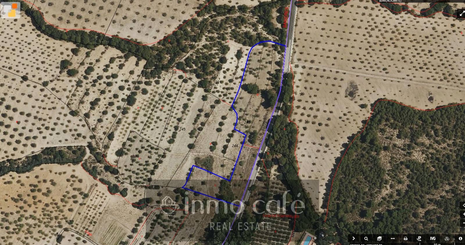 Undeveloped Land for sale in Biar - € 23,000 (Ref: 9958951)