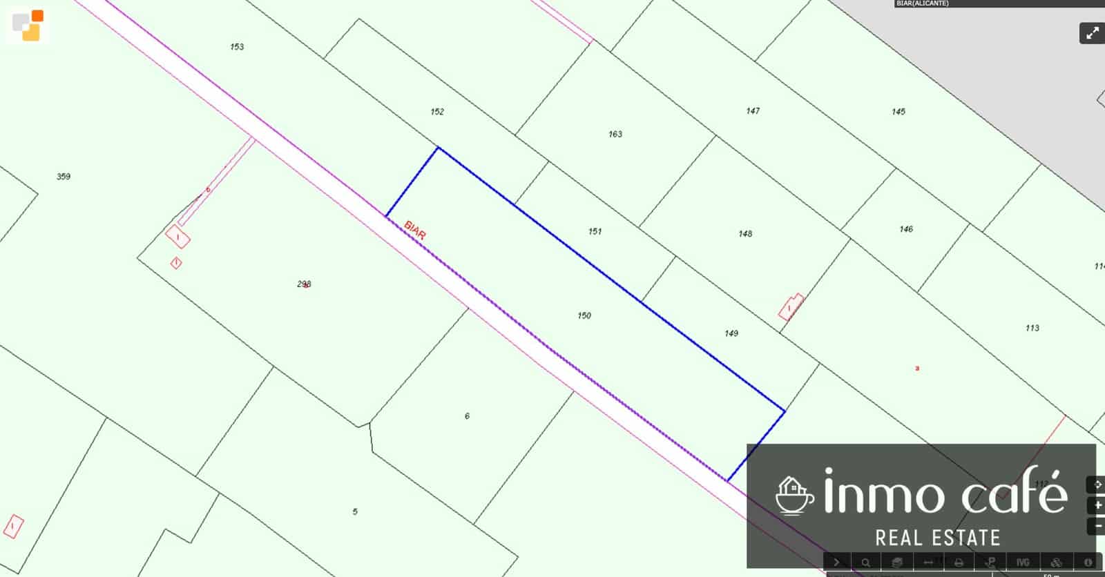 Undeveloped Land for sale in Biar - € 16,000 (Ref: 9961029)