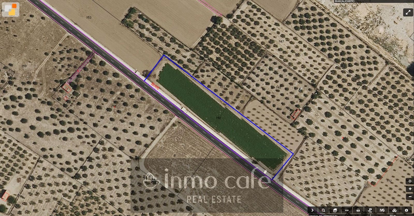 Undeveloped Land for sale in Biar - € 16,000 (Ref: 9961029)