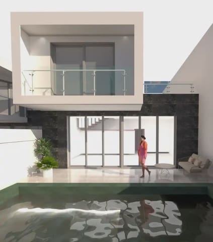 2 makuuhuone Huvila myytävänä paikassa La Oliva mukana uima-altaan 
autotalli - 454 000 € (Ref: 9759338)