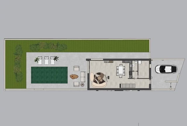 4 soverom Rekkehus til salgs i La Oliva med svømmebasseng - € 753 000 (Ref: 9759349)