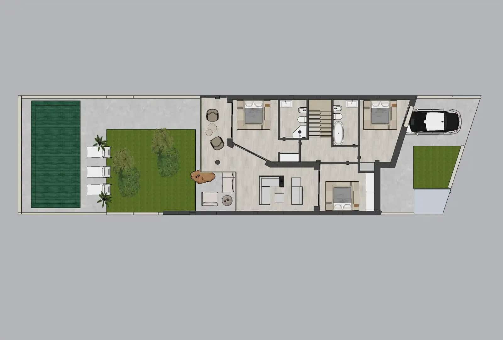 3 sovrum Villa till salu i La Oliva med pool - 609 000 € (Ref: 9759351)