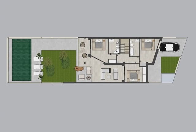 3 slaapkamer Villa te koop in La Oliva met zwembad - € 609.000 (Ref: 9759351)