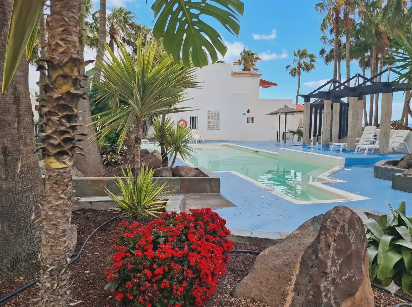 2 sypialnia Apartament przy plaży na sprzedaż w Pajara z basenem - 299 000 € (Ref: 9759370)