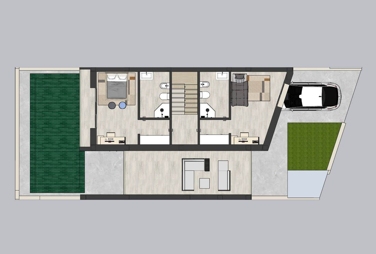 2 makuuhuone Huvila myytävänä paikassa La Oliva mukana uima-altaan - 454 000 € (Ref: 9952946)
