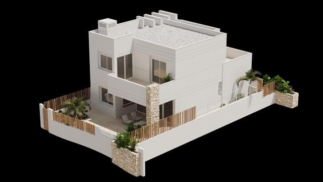 3 makuuhuone Huvila myytävänä paikassa San Juan de los Terreros, Pulpí mukana uima-altaan 
autotalli - 405 000 € (Ref: 9630486)