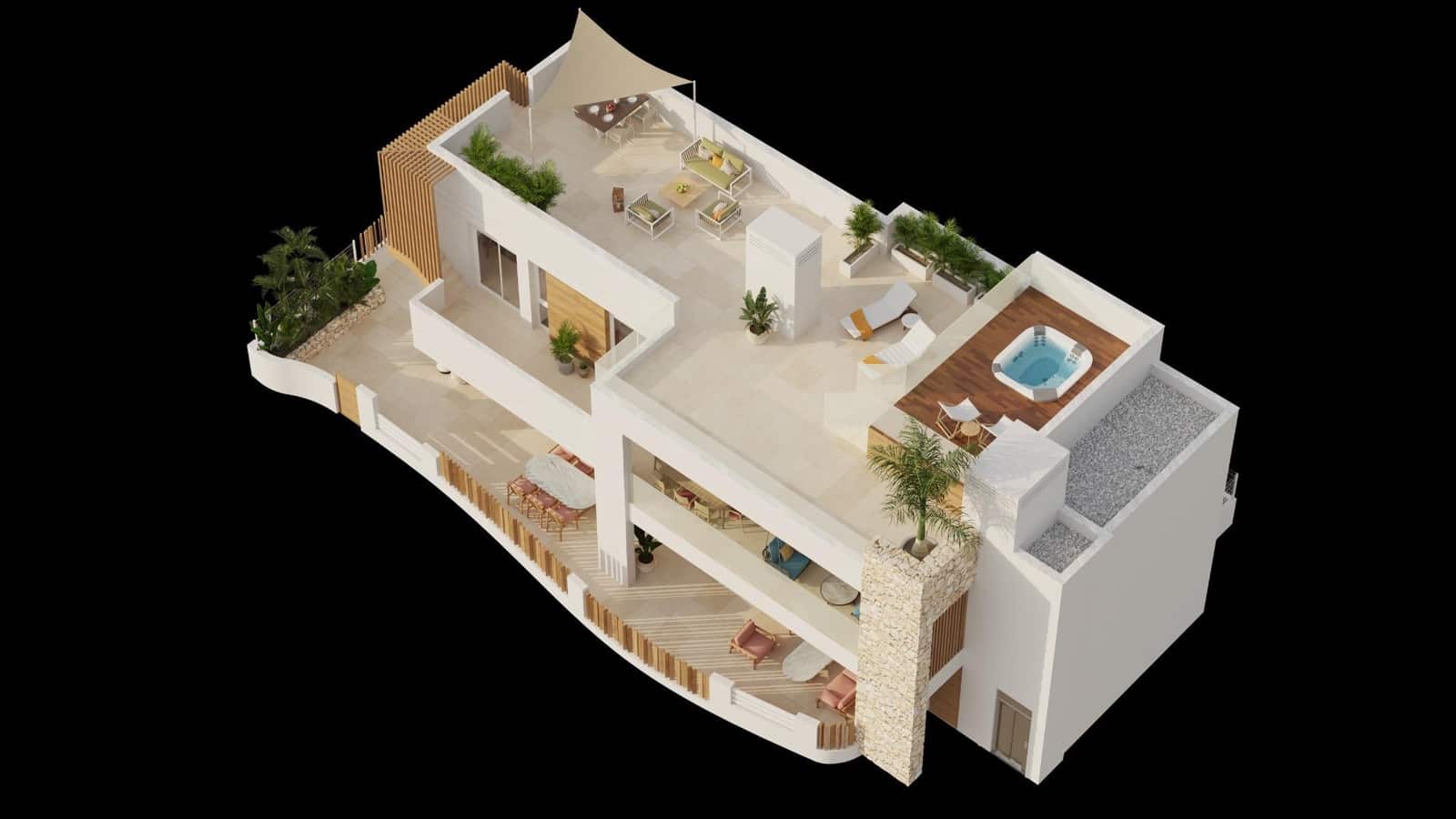 2 Zimmer Apartment zu verkaufen in San Juan de los Terreros mit Pool - 315.000 € (Ref: 9630487)