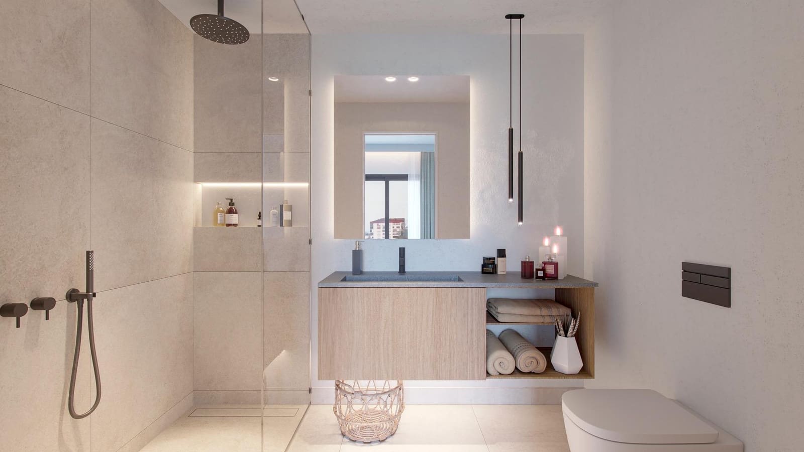 1 slaapkamer Flat te koop in Malaga stad met zwembad - € 325.000 (Ref: 9715011)