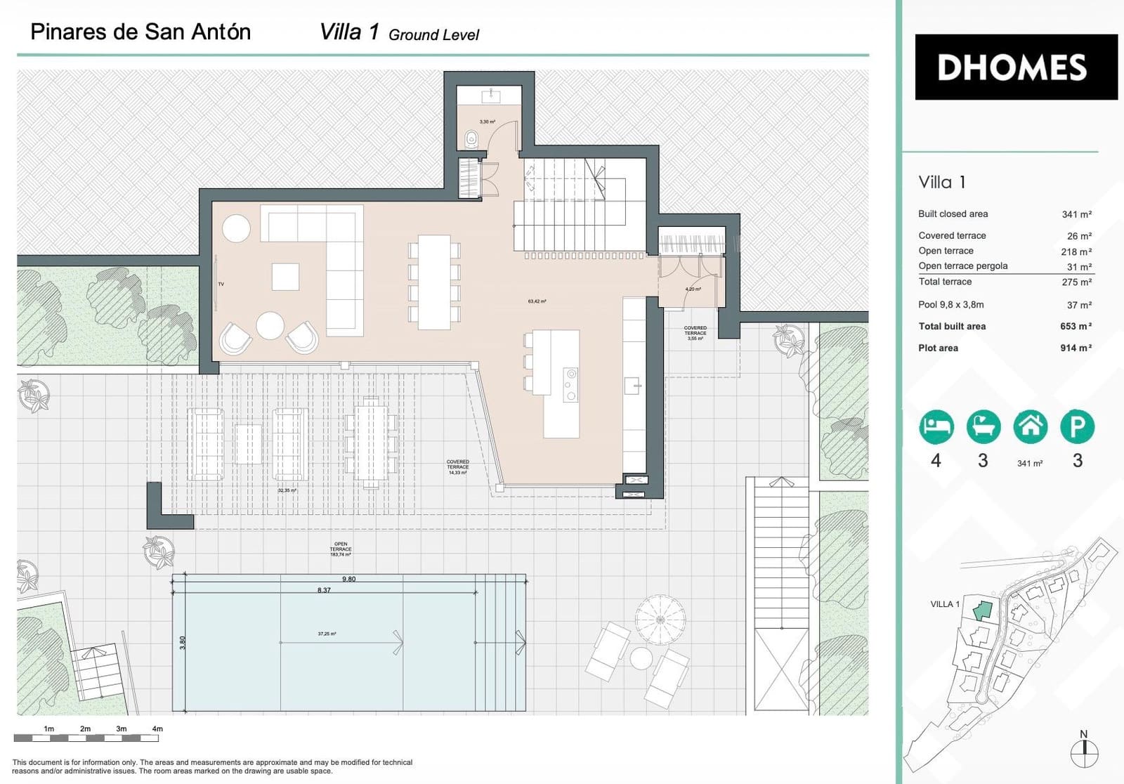 4 bedroom Villa for sale in Malaga city with pool garage - € 3,100,000 (Ref: 9735673)
