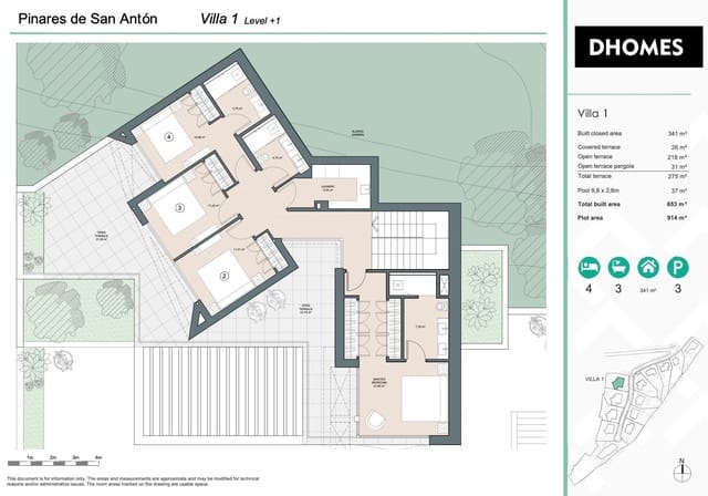 4 bedroom Villa for sale in Pinares de San Antón, Málaga city with pool garage - € 3,100,000 (Ref: 9735673)