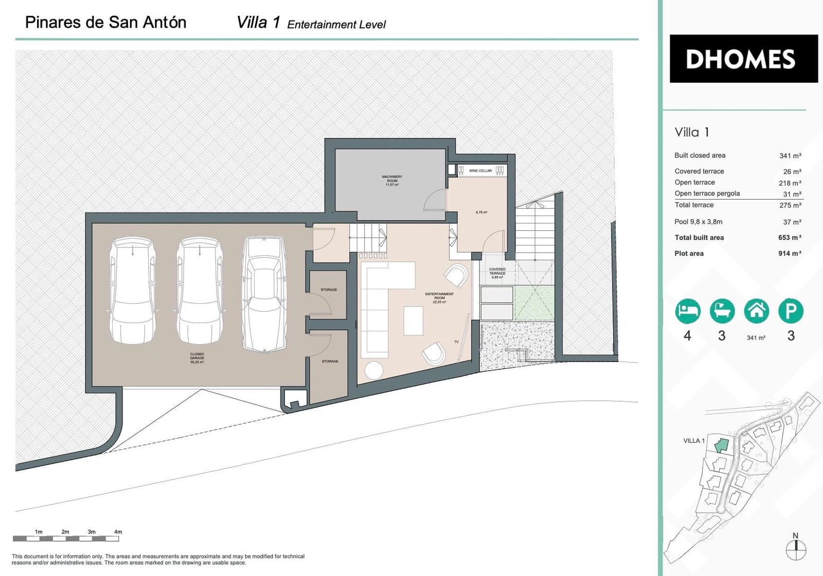 4 bedroom Villa for sale in Malaga city with pool garage - € 3,100,000 (Ref: 9735673)