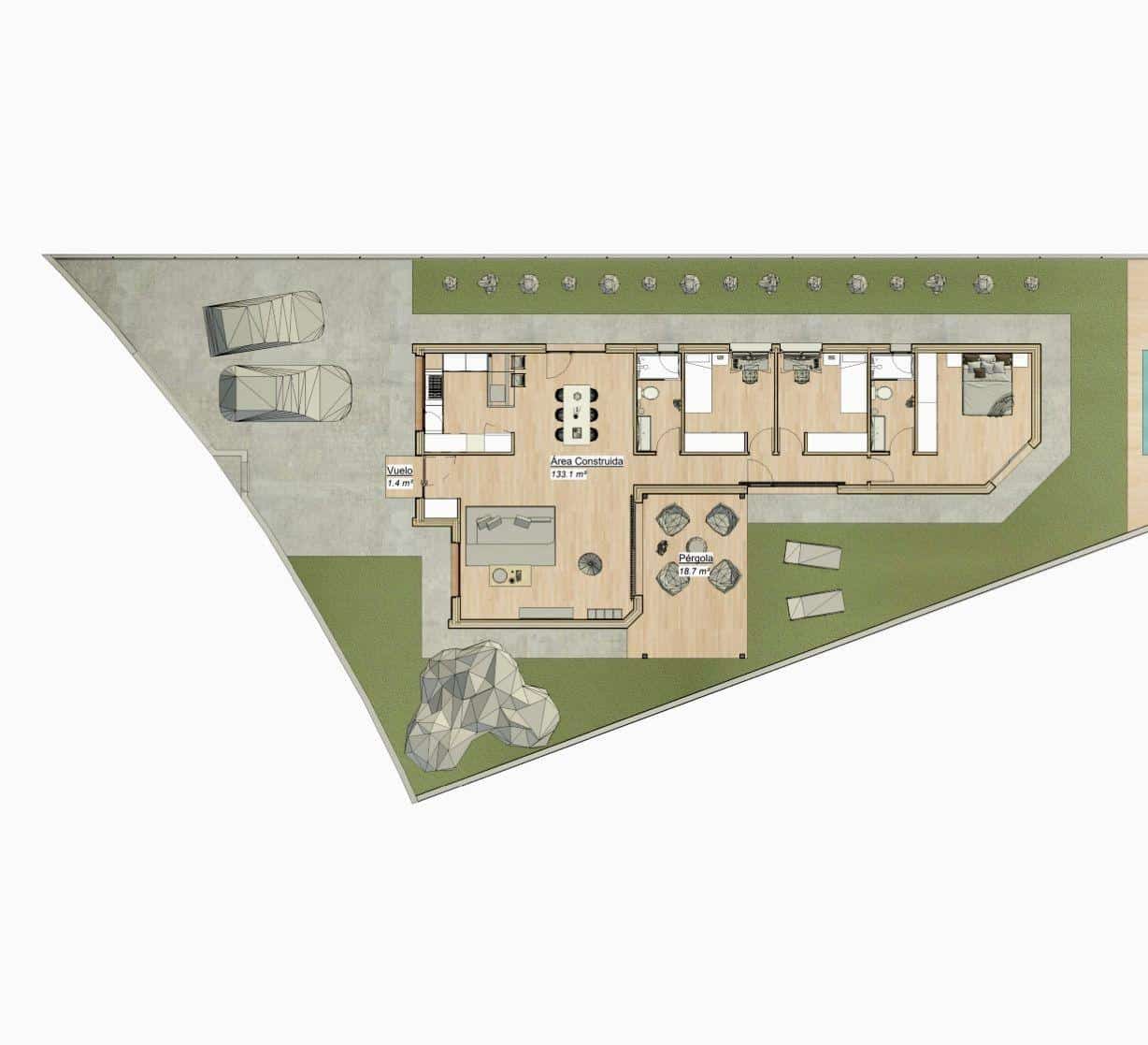 3 bedroom Villa for sale in Aljaraque with pool garage - € 396,000 (Ref: 9456600)