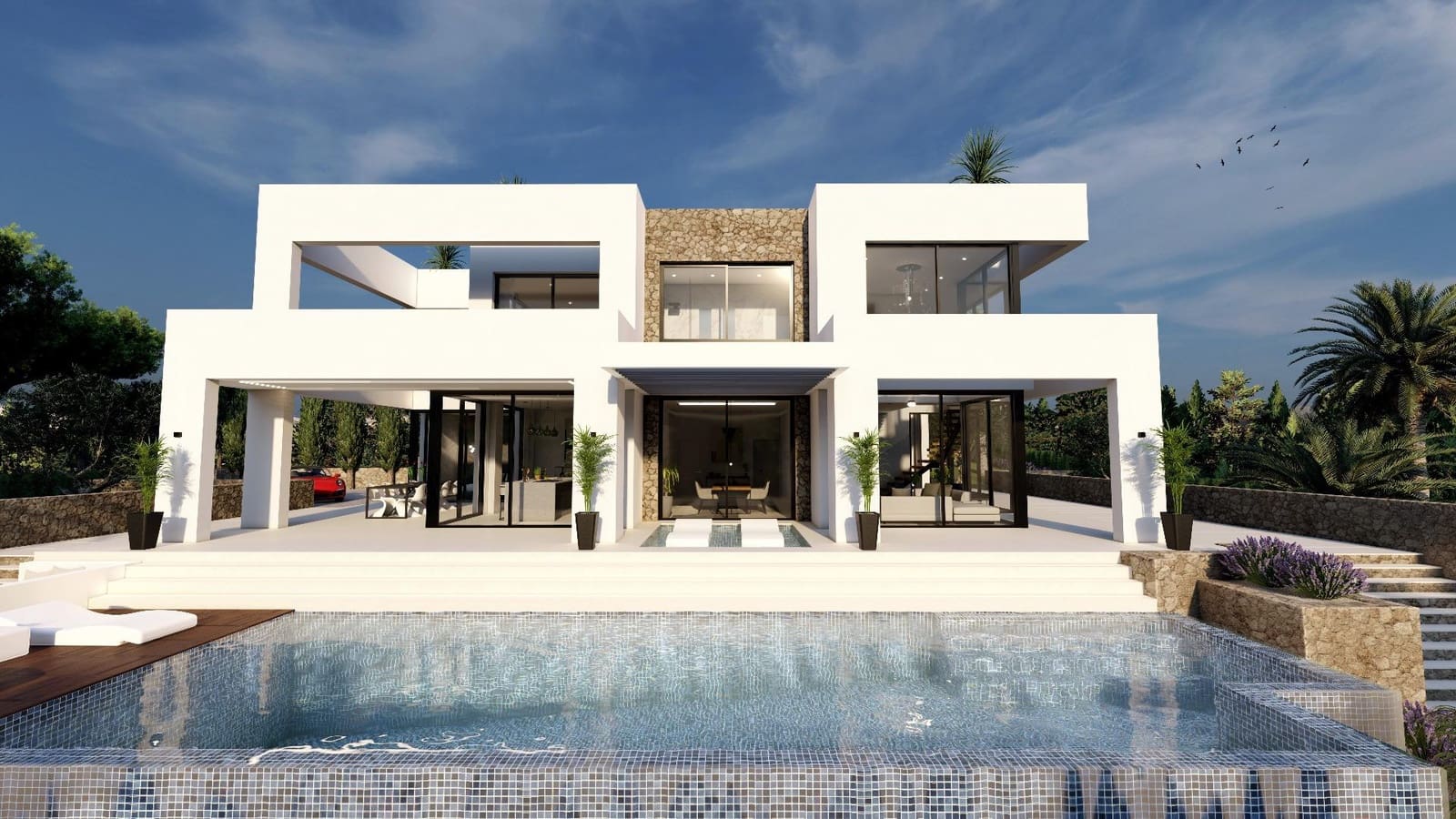 4 chambre Villa/Maison à vendre à Benissa avec piscine garage - 2 600 000 € (Ref: 10116216)