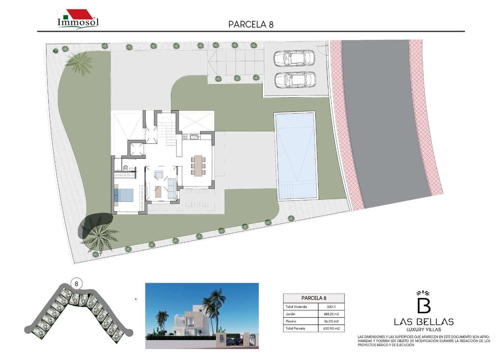 3 soveværelse Villa til salg i Finestrat med swimmingpool - € 699.900 (Ref: 8680421)