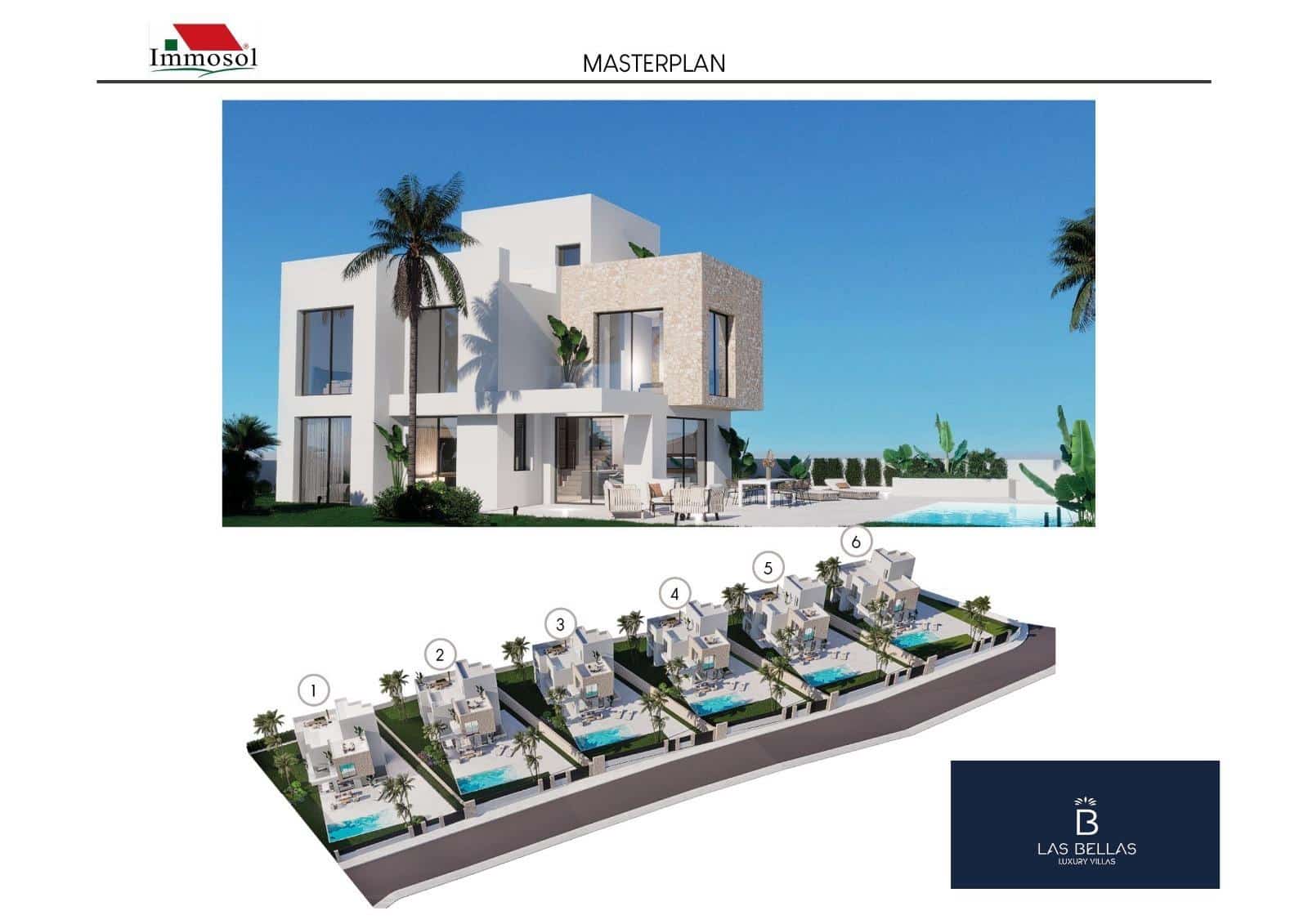 3 soveværelse Villa til salg i Finestrat med swimmingpool - € 699.900 (Ref: 8680421)