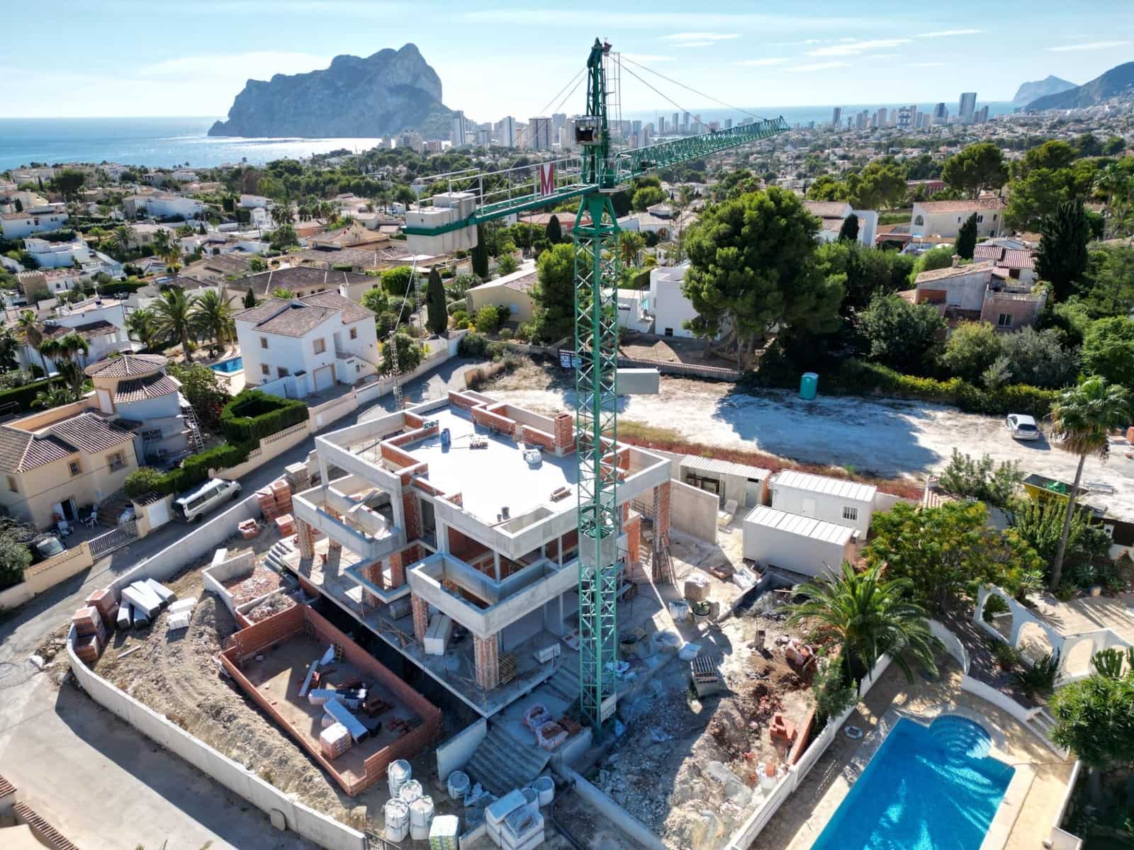 4 makuuhuone Huvila myytävänä paikassa Benissa mukana uima-altaan - 2 600 000 € (Ref: 8680425)