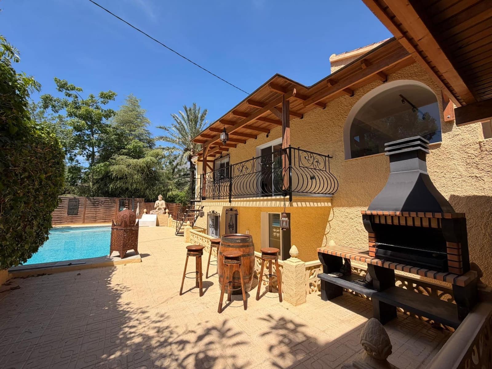 4 soveværelse Villa til leje i Albir med swimmingpool garage - € 3.500 (Ref: 9851794)