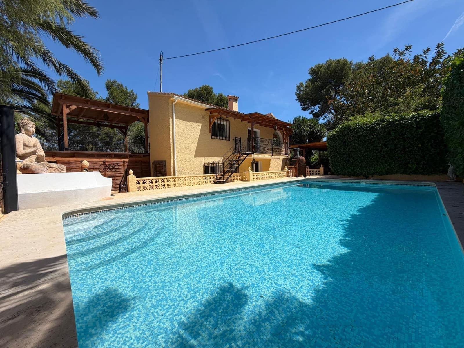 4 soveværelse Villa til leje i Albir med swimmingpool garage - € 3.500 (Ref: 9851794)