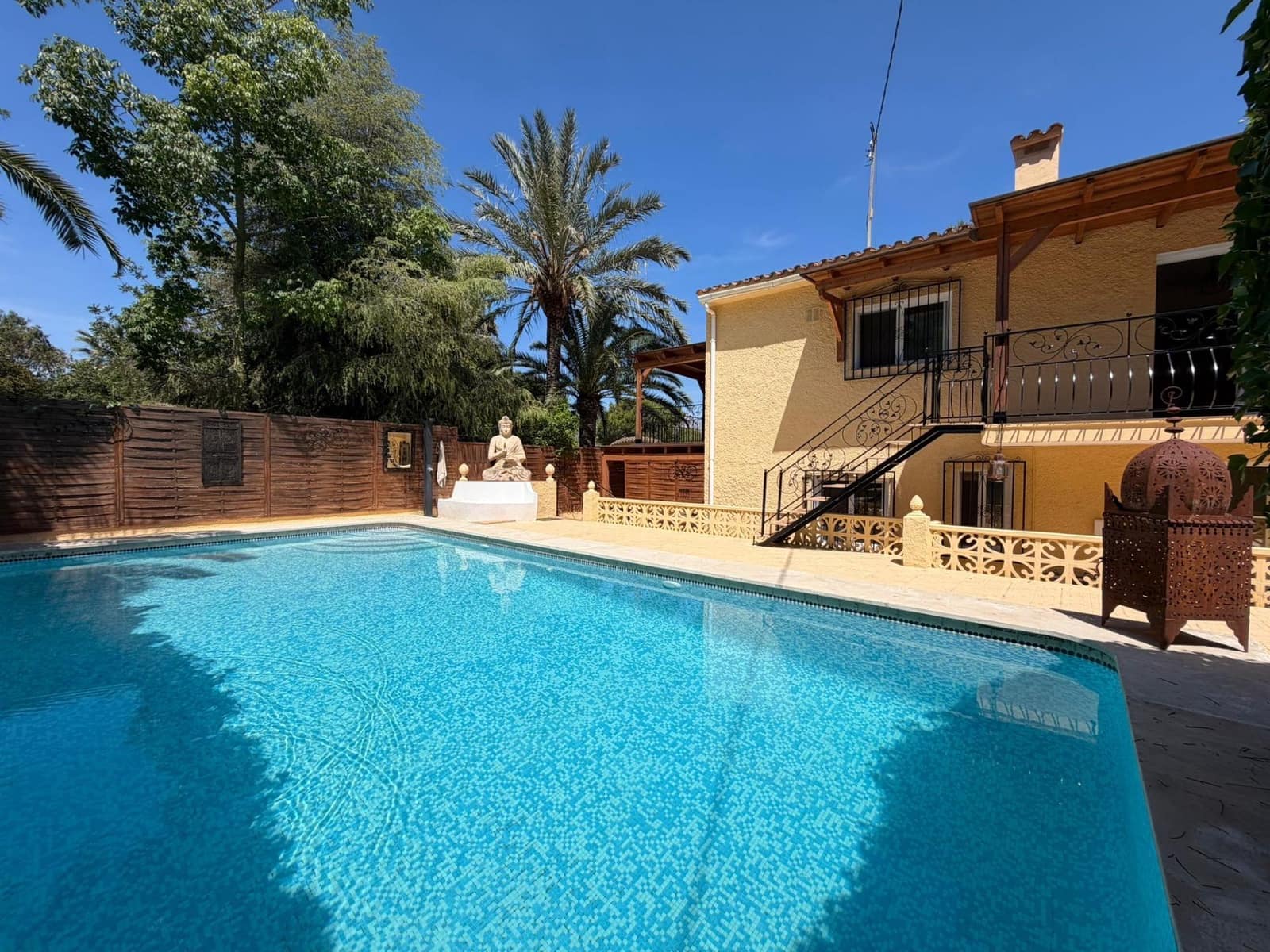 4 soveværelse Villa til leje i Albir med swimmingpool garage - € 3.500 (Ref: 9851794)