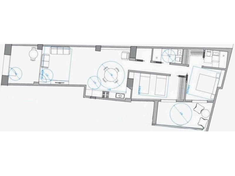 2 sypialnia Apartament na sprzedaż w Miasto Walencja - 595 000 € (Ref: 10048945)