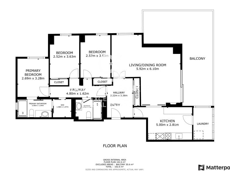 3 sypialnia Mieszkanie na sprzedaż w Miasto Walencja z basenem garażem - 730 000 € (Ref: 9402187)