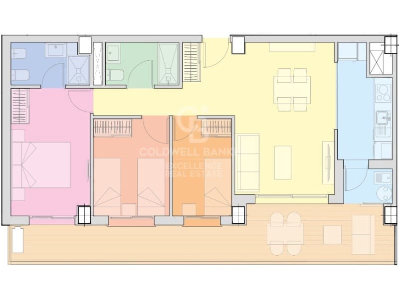 2 soverom Leilighet til salgs i Cabanes med svømmebasseng garasje - € 239 637 (Ref: 9437184)