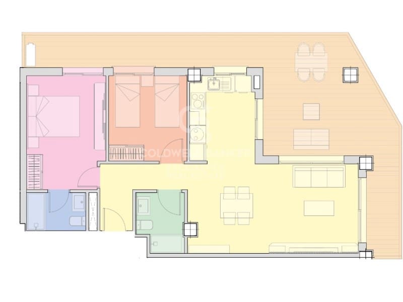 2 soverom Leilighet til salgs i Cabanes med svømmebasseng garasje - € 239 637 (Ref: 9437184)