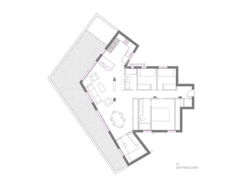 4 bedroom Penthouse for sale in Valencia city - € 595,000 (Ref: 9440182)