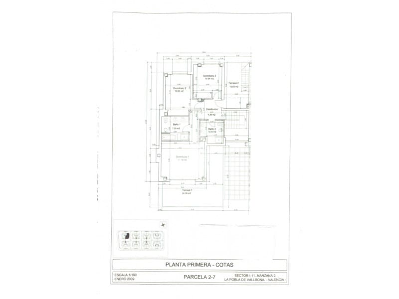 3 bedroom Semi-detached Villa for sale in La Pobla de Vallbona with garage - € 475,000 (Ref: 9627623)
