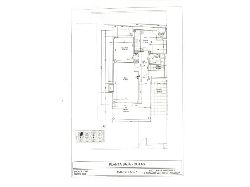 3 bedroom Semi-detached Villa for sale in La Pobla de Vallbona with garage - € 475,000 (Ref: 9627623)