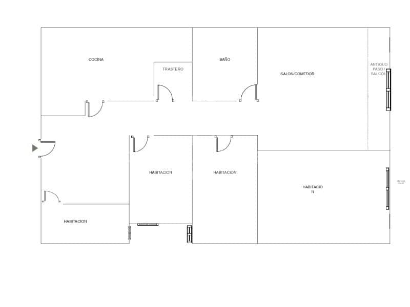 4 bedroom Flat for sale in Valencia city - € 435,000 (Ref: 9637431)