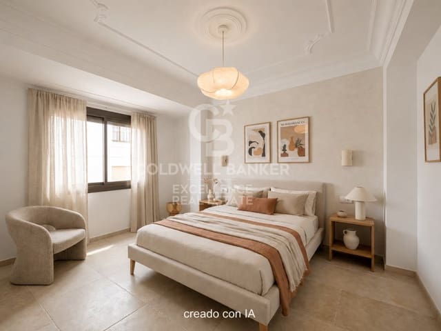 4 slaapkamer Flat te koop in El Pilar, Valencia stad - € 435.000 (Ref: 9637431)