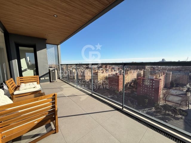 3 bedroom Flat for rent in Ciutat Jardi, Valencia city with garage - € 2,400 (Ref: 9690475)