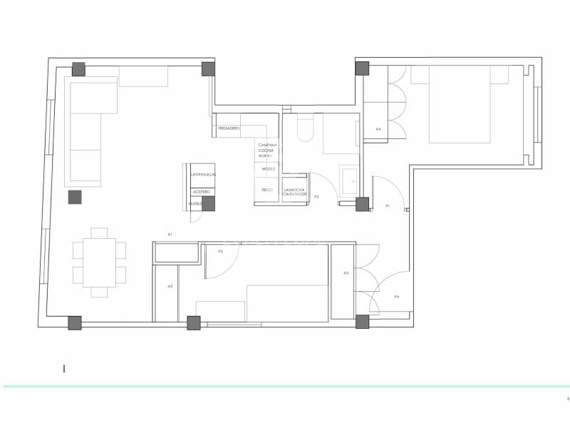 2 slaapkamer Flat te koop in Valencia stad - € 360.000 (Ref: 9840318)