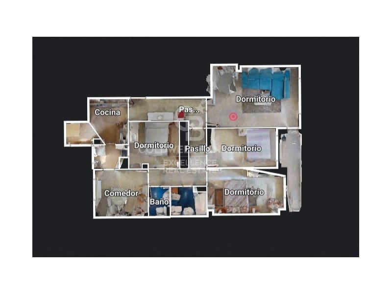 4 soveværelse Lejlighed til salg i Castello de la Plana - € 180.000 (Ref: 9851308)