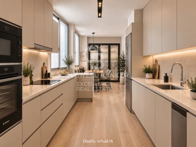 6 Zimmer Wohnung zu verkaufen in Arrancapins, València Stadt mit Garage - 649.000 € (Ref: 9851309)