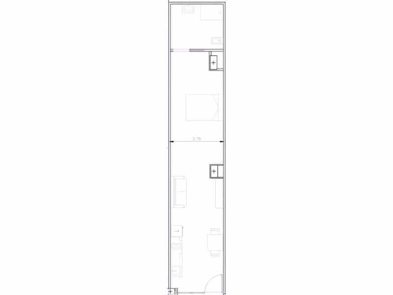 1 soverom Leilighet til salgs i Valencia by - € 230 000 (Ref: 9851312)