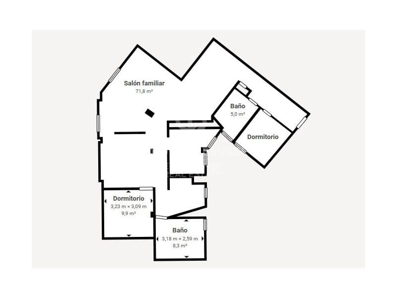 2 chambre Appartement à vendre à Valence ville - 639 000 € (Ref: 9933766)