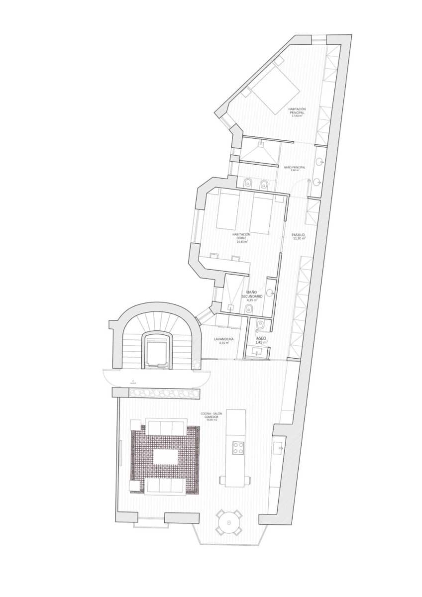 2 bedroom Flat for rent in Alicante / Alacant city - € 1,800 (Ref: 8836536)