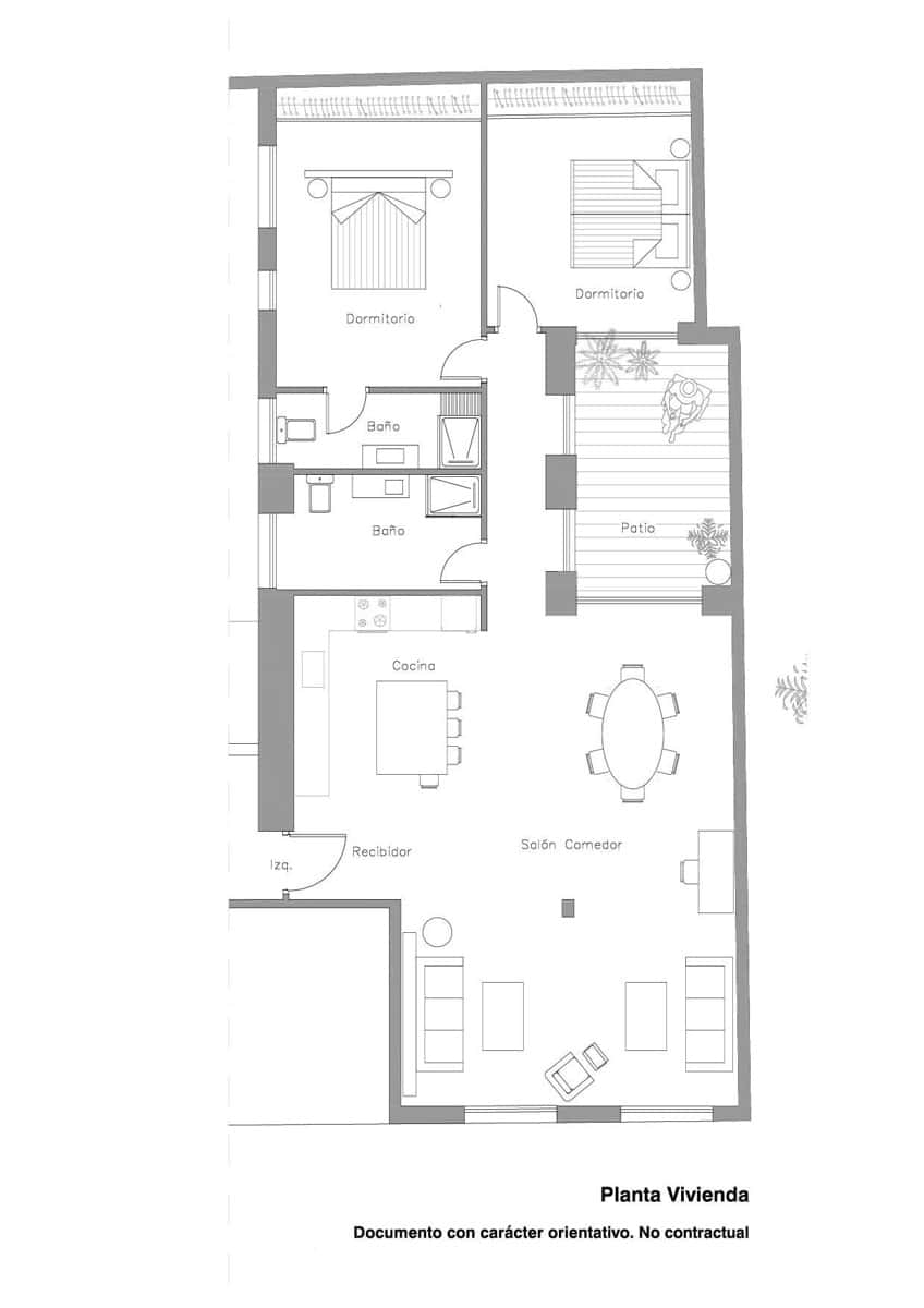 2 sovrum Lägenhet att hyra i Alicante stad - 1 850 € (Ref: 8988444)