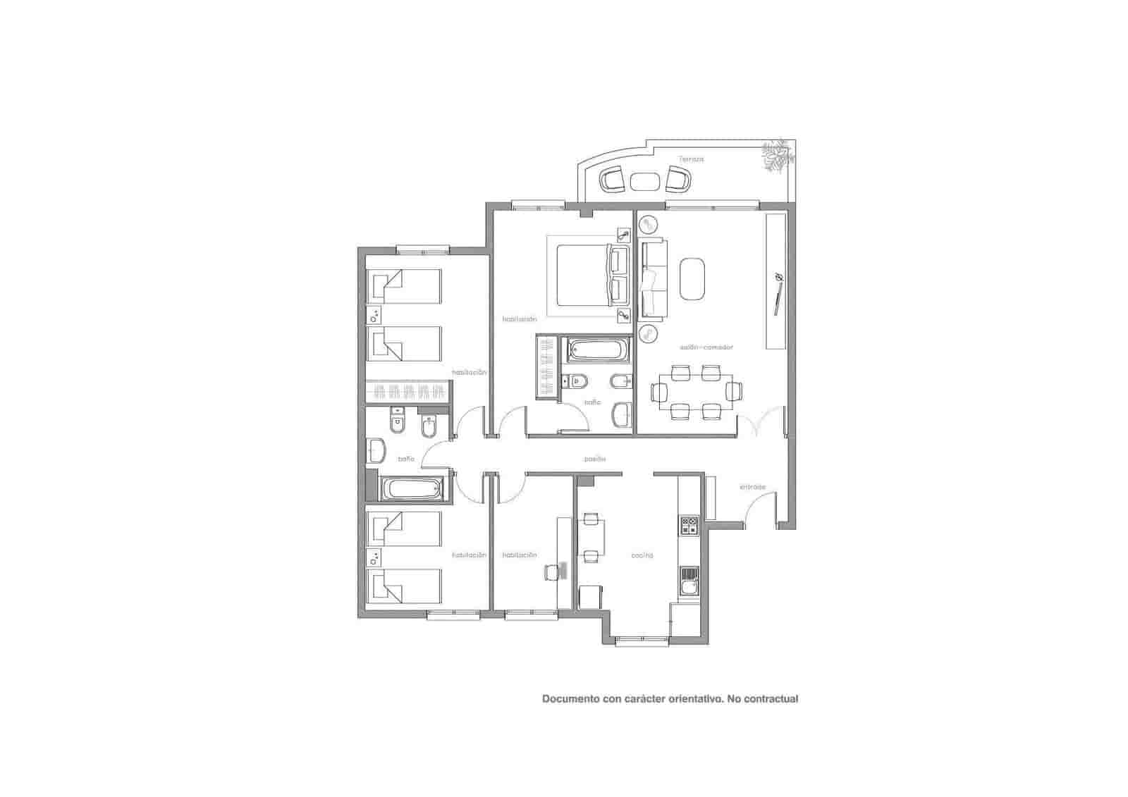 4 sypialnia Mieszkanie do wynajęcia w Miasto Alicante / Alacant z basenem garażem - 1 200 € (Ref: 9163672)