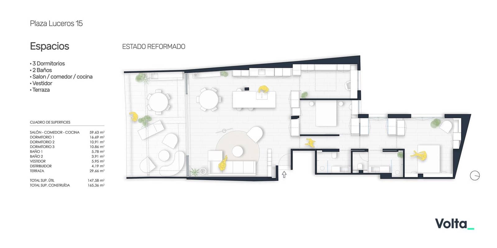 Ático de 4 habitaciones en Alicante / Alacant ciudad en venta con garaje - 829.000 € (Ref: 9355801)